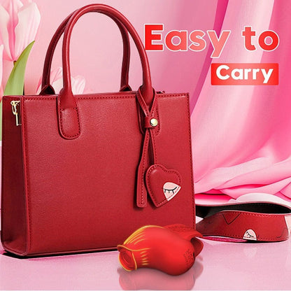 Mini Rose Finger Vibrator Clitoral stimulation for Couples flirting