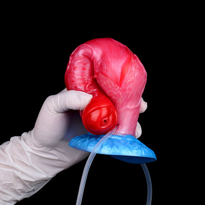 Silicone Dildo with Suction Cup & Lifelike Ejaculation