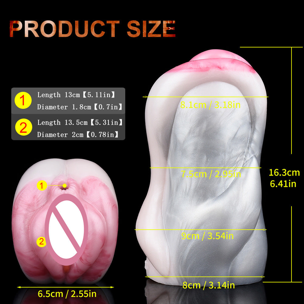 Dolphin name device animal simulation yin anal male masturbation aircraft cup special-shaped silicone inverted mold