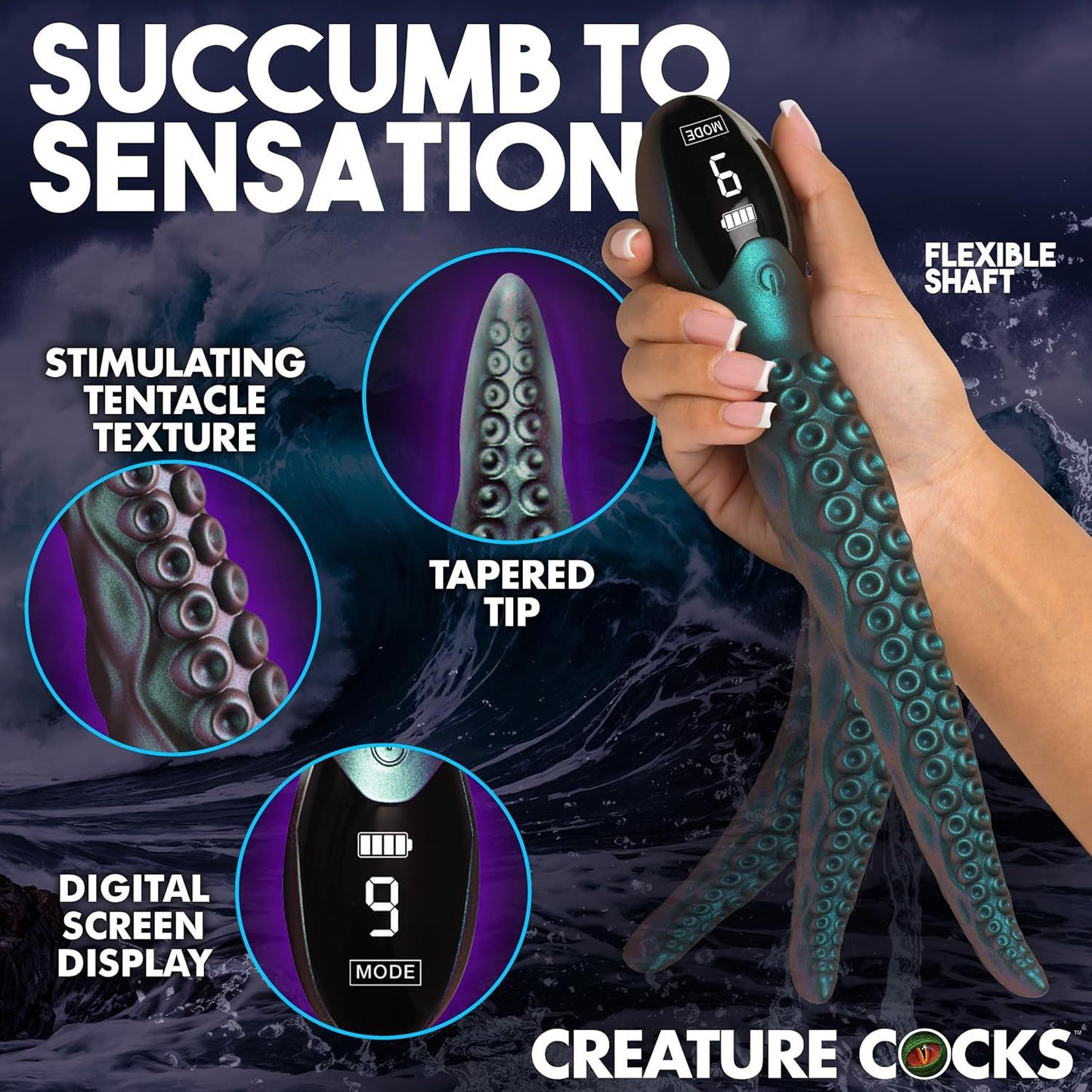 Octopus Tentacle AV Stick – Clitoris Stimulator & Female Sex Toy