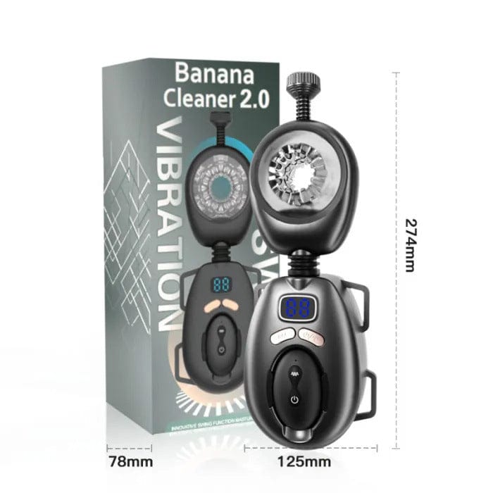 Darth Vader Wearable 9 Thrusting Vibration Male Masturbator With Remote