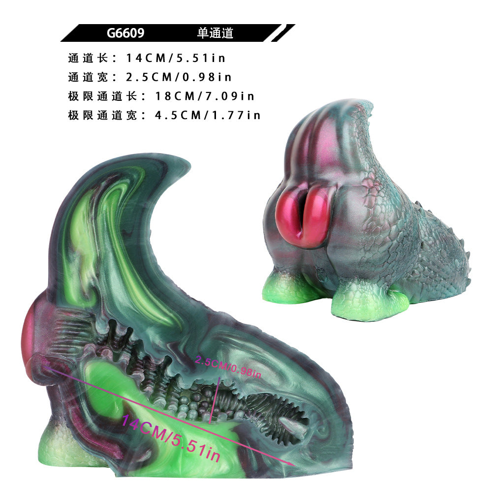 Lizard hip inverted model name beast aircraft cup male masturbation penis training single channel firming