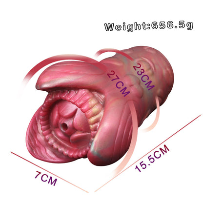 Alternative & Unusual Male Masturbators – Airplane Cup, Inverted Mold, Single Hole, Alien-Style Experience