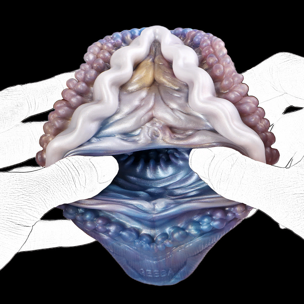 Special-shaped aircraft cup pearl abalone male masturbator curiosity animal inverted mold