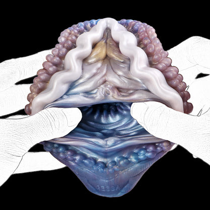 Special-shaped aircraft cup pearl abalone male masturbator curiosity animal inverted mold