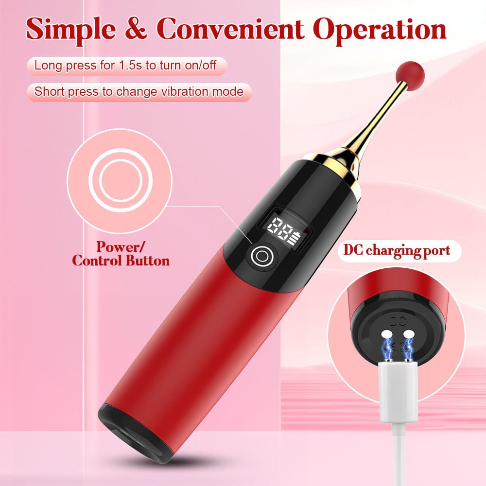 Precision Targeted Clit G Spot Vibrator with 12 Powerful Vibration