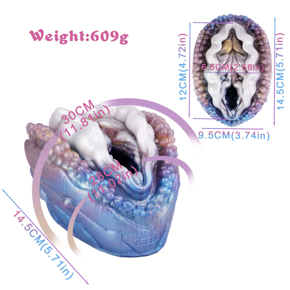 Special-shaped aircraft cup pearl abalone male masturbator curiosity animal inverted mold