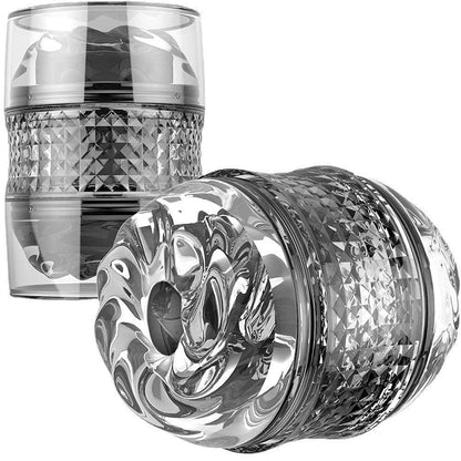 Open Ended Manual Suction Blowjob Penis Stroker with Case