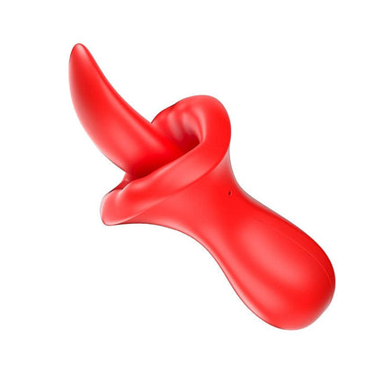 Big Mouth Clitoris Suction G Spot Vibrator with 10 Tongue Licking Modes