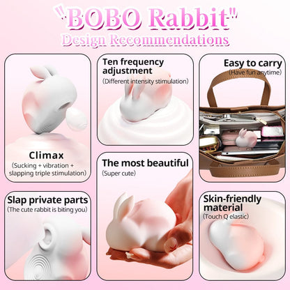 BOBO Rabbit Suction & Slapping Clitoral Vibrator