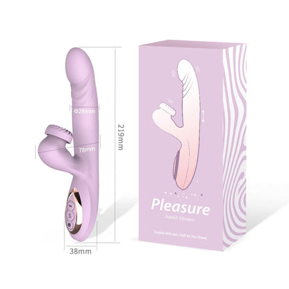 Whirlwind Thrusting G-Spot Rotation Clitoral Vibrator