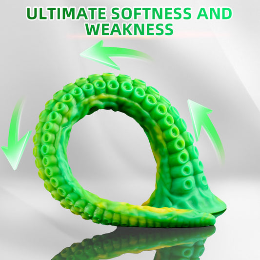 Colorful Octopus Anal Plug Whip – Extra-Long Deep Insertion Expander for Men & Women, SM Anal Toy