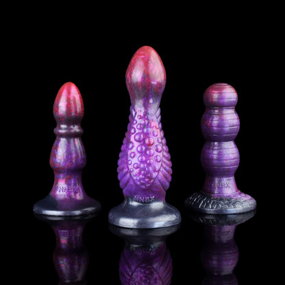 Liquid Silicone Backyard Masturbation Going Invisible Wearing Orgasm Sex Toys Small Anal Plug