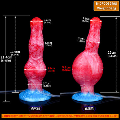 Silicone Dildo with Suction Cup & Lifelike Ejaculation