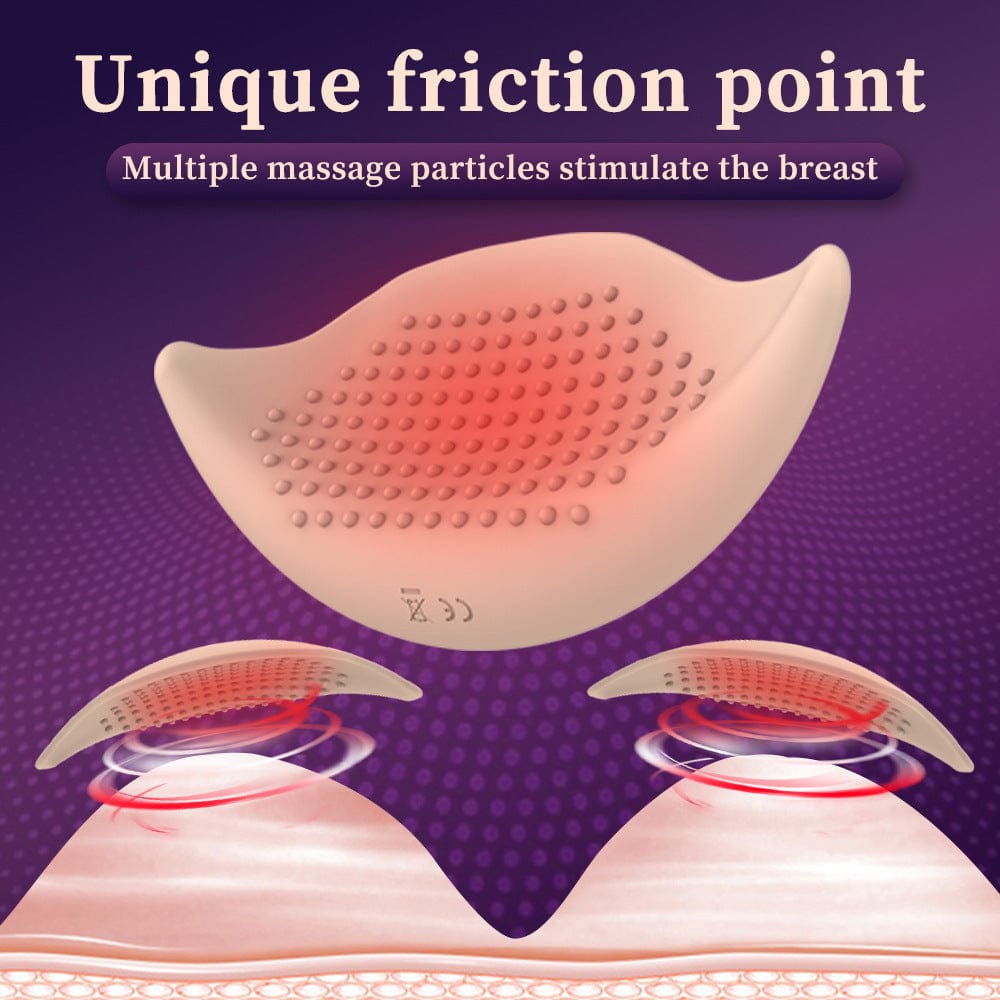 Invisible Wearable Breast Massage Vibrator With Remote Control