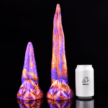 Extra Long Platinum Silicone Simulation Tongue Alien Demon Tongue Licking Masturbation Penis Men and Women Flirting Anal Plug