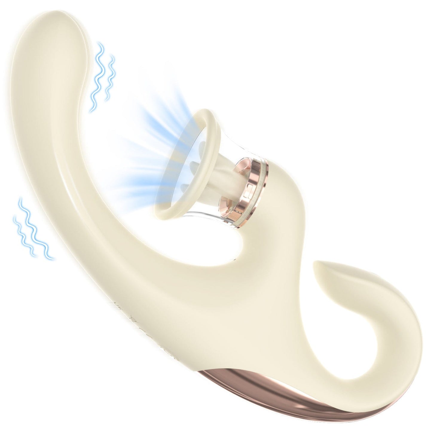Sandra Tongue Licking Vacuum Suction Clitoral G-spot Vibrator