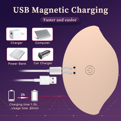 Invisible Wearable Breast Massage Vibrator With Remote Control