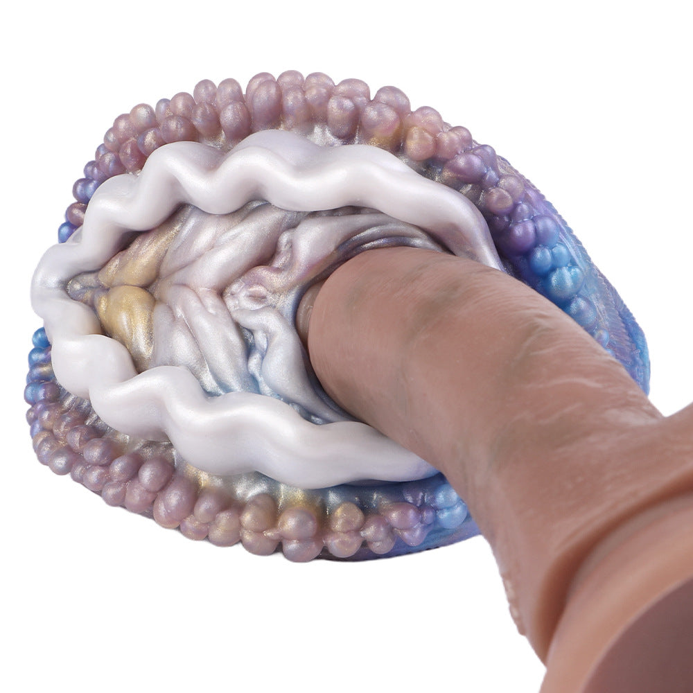 Special-shaped aircraft cup pearl abalone male masturbator curiosity animal inverted mold