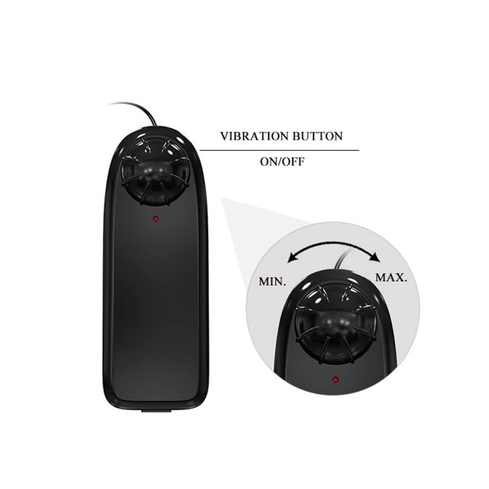 Vibrating Strap On Dildo Vibrator Double Dong with Adjustable Harness