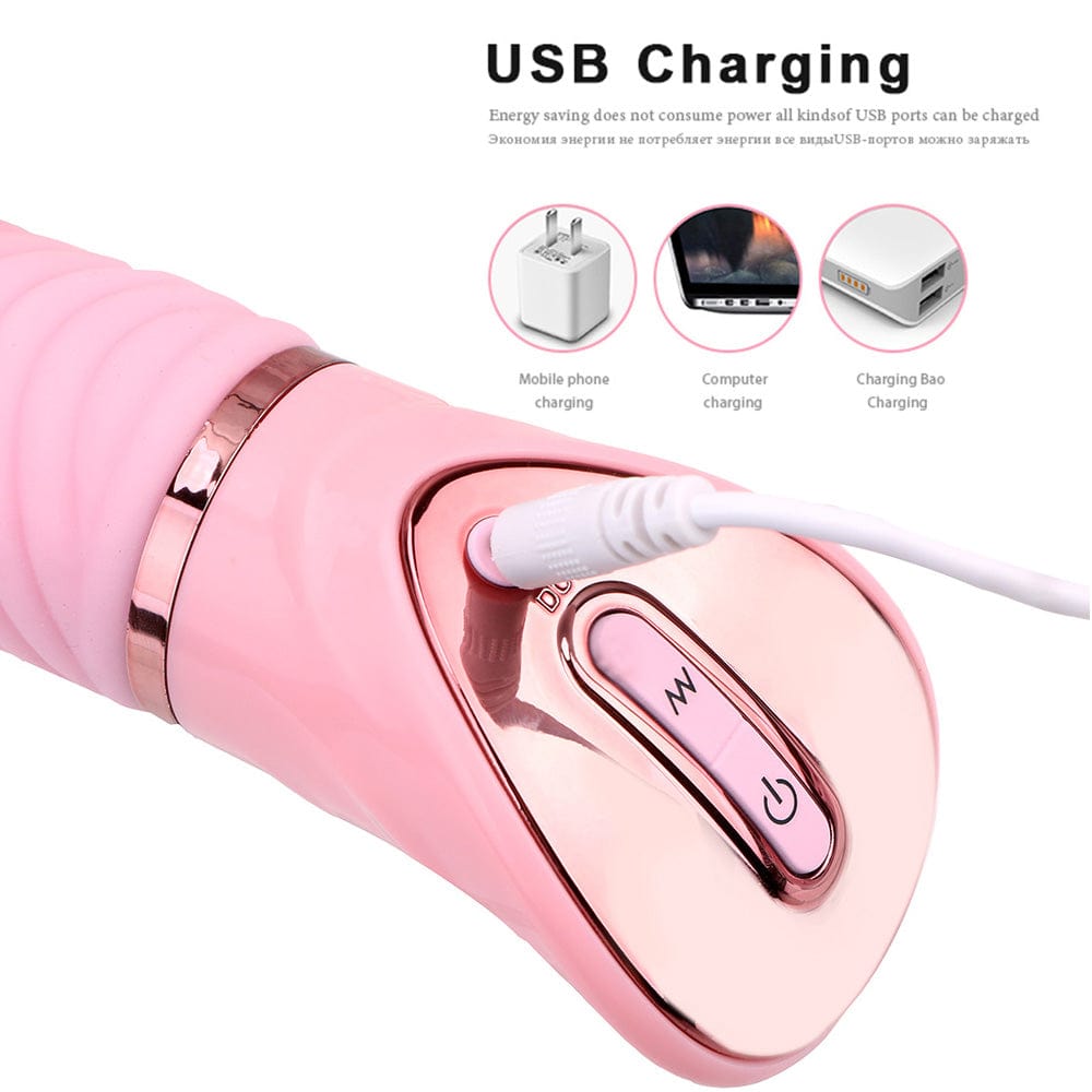 10 Speed Tongue Vibrator Female Masturbation G-spot Multifunction