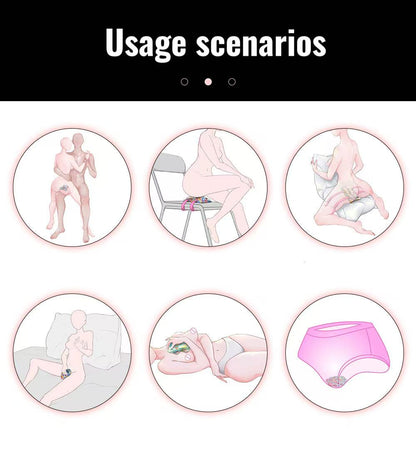 Remote control ten-speed vibration frequency grinder female masturbation massage vibration, underwear wearing invisible toys