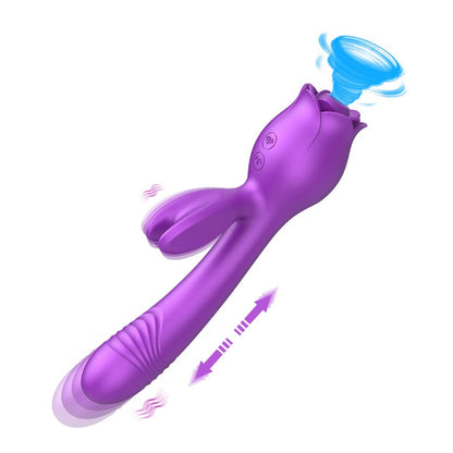 Rose Vibrator G Spot Clitoral Stimulator