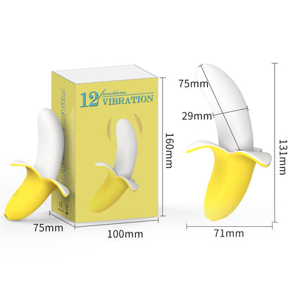 Banana Telescopic Stick Female  Device Vibrates