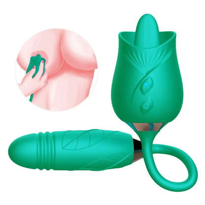 The Rose Toy With Bullet Vibrator Pro