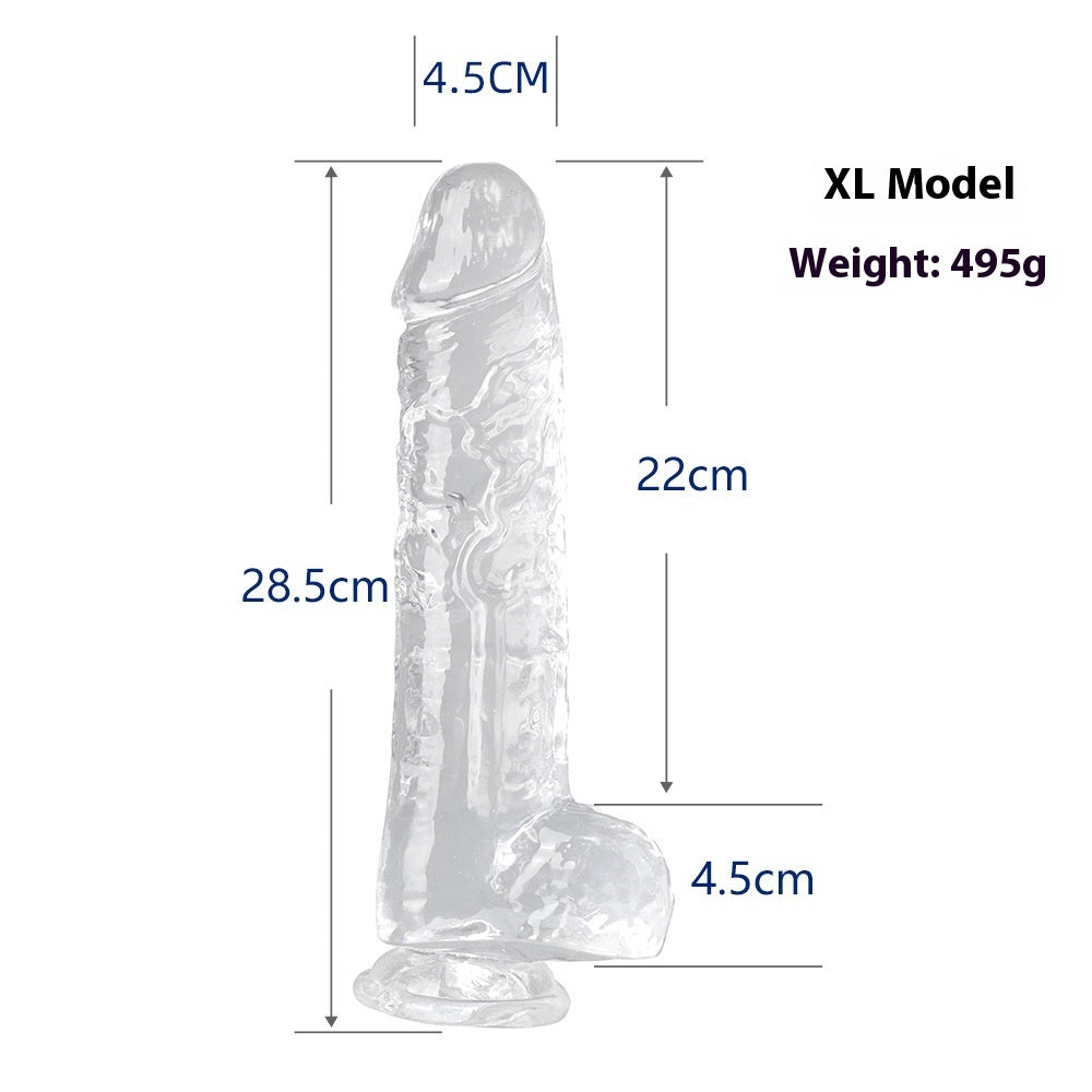 Seven Models Full Series Transparent Female Dildo