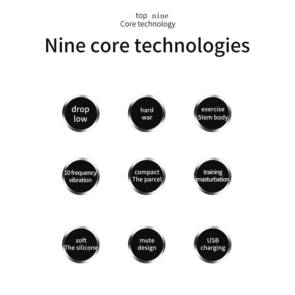 Electric Automatic Penis Training Device with Vibration for Men, Male Masturbation Toy