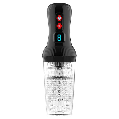 Gawk Gawk 6000 4.0 Version Torch 9 *9 Thrusting Rotating Penis Stroker Male Rose Toy