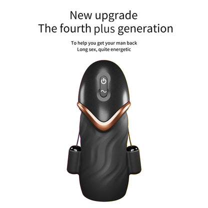 Electric Automatic Penis Training Device with Vibration for Men, Male Masturbation Toy