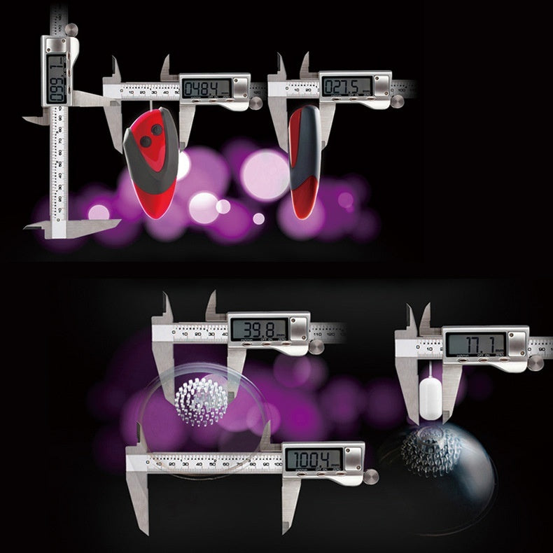 Female Silicone Transparent Breast Massager