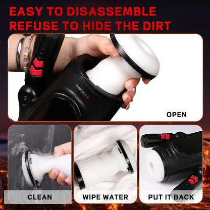 Smart Handle Airplane Bottle Electric Automatic Cup Heating True Yin Retractable Men's Sexy Sex Toy