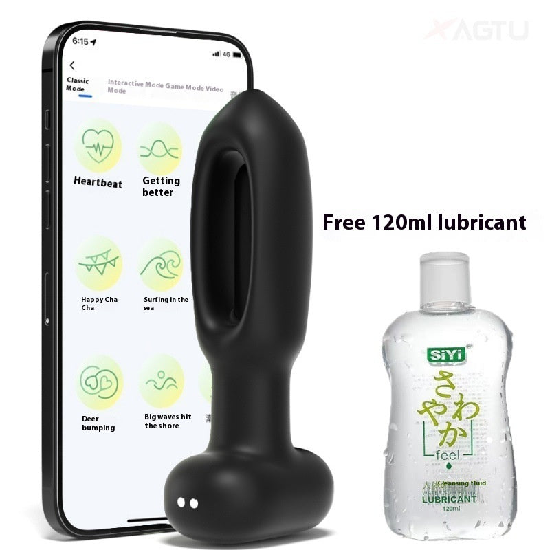 Mobile Phone Control Electric Butt Plug Artifact Toy