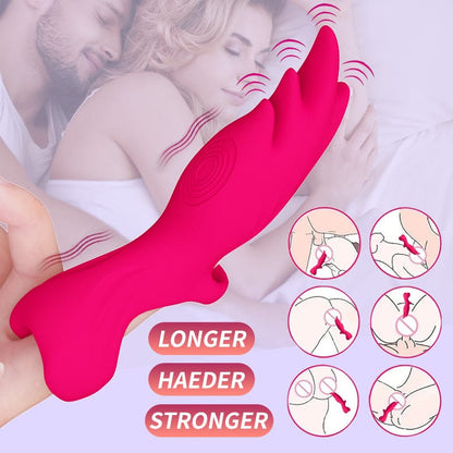 Mini Finger Vibrators Clitoral G Spot Stimulation Sex Toy