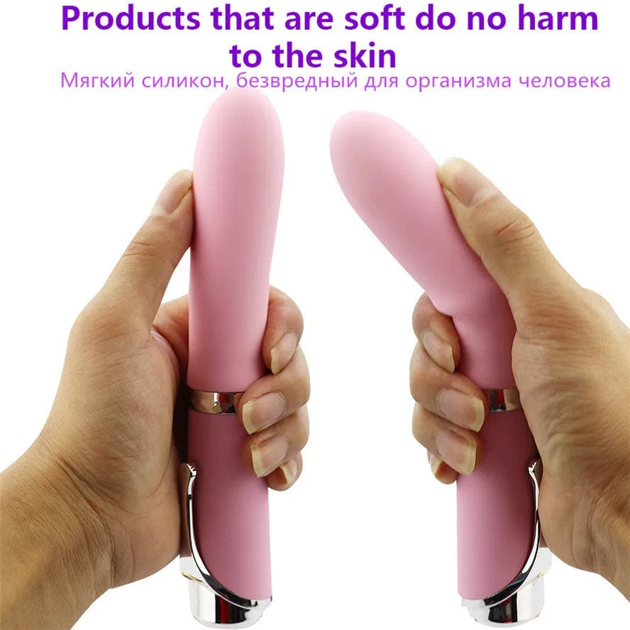 10 Speed Pen-shaped G-spot Vibrating Dildo Magic Massager
