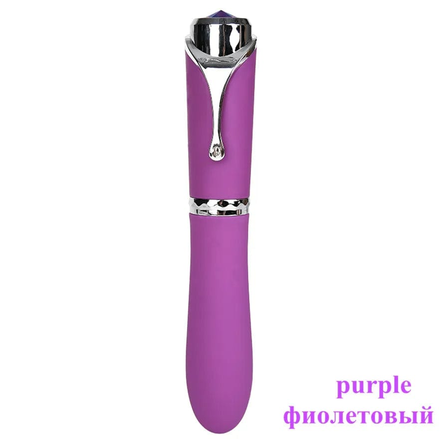 10 Speed Pen-shaped G-spot Vibrating Dildo Magic Massager