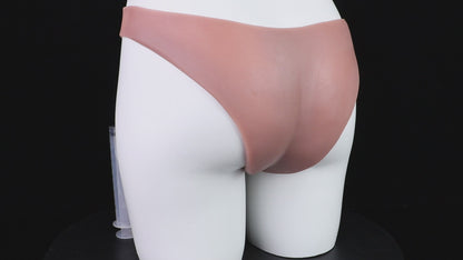 Solid Penis Pants with Water Spray – Simulated Ejaculation, Wearable AV Silicone Toy