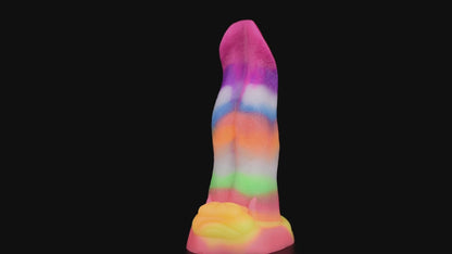Animal Simulation Tongue Alien Masturbation Dildo Luminous Anal Plug Silicone Tongue Licking Dildo