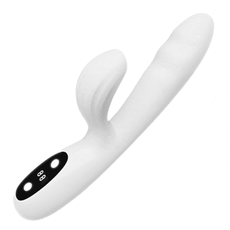 5-Frequency Sucking Stretching and Heating Female Vibrator