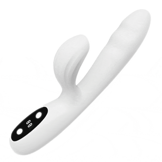 5-Frequency Sucking Stretching and Heating Female Vibrator